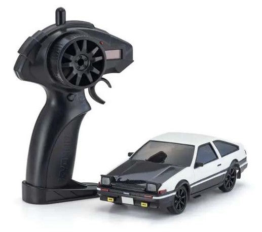 Kyosho First Mini-Z 1:28 Initial-D Sprinter Trueno AE86 WH/BK Carbon - Ready to Go