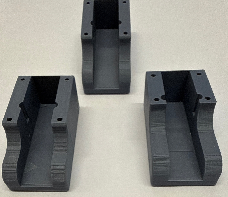 3D Printed Retract Wells - Main & Nose - Grey (Box 31)