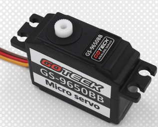 3 Assorted Size Servos - SECOND HAND- BAGGED