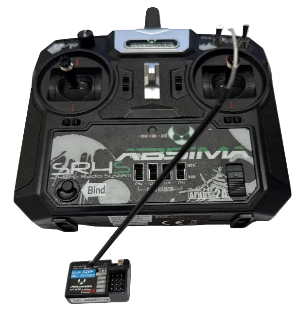 Absima 4-Channel Stick Radio SR4S 2.4GHz - SECOND HAND