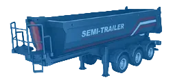 HUINA RC HAULAGE SILVER TRUCK TRAILER FOR 1501 SCANIA CABS - PRE ORDER - Comming Soon