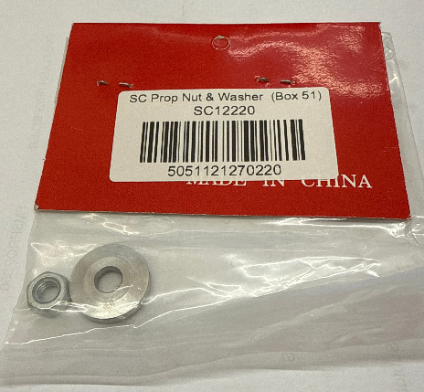 SC Prop Nut & Washer (Box 51)