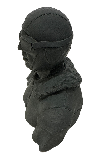 Manfred 3D Printed WW1 Unpainted Pilot - Head and Shoulders