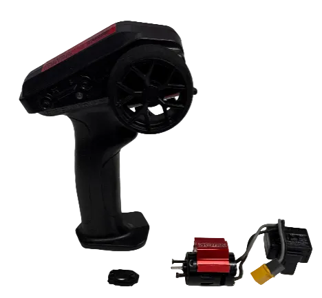 Spektrum Transmitter/Electronic Receiver/ESC/Motor & Heat Sink set - SECOND HAND