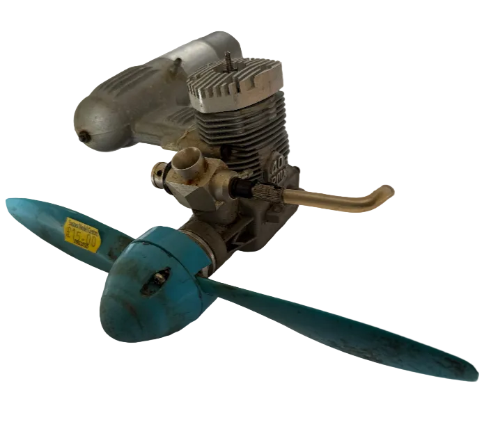 Ripmax RMX 40 Model Engine with Silencer - SECOND HAND (Box 63)