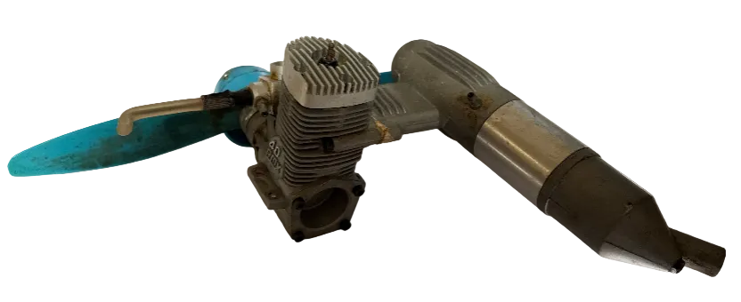 Ripmax RMX 40 Model Engine with Silencer - SECOND HAND (Box 63)