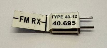 Futaba 40mhz Ch 69 (53)(40.695)FM Rx Crystal