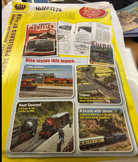 Railway Modeller Magazine - August 2026 Vol77 No910 - includes free re-print of the first issue
