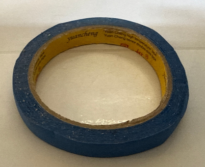 Roll of Blue High Temperature Tape - 11mm wide