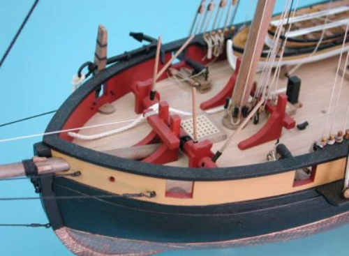 Caldercraft 1/64 HM Schooner Pickle kit