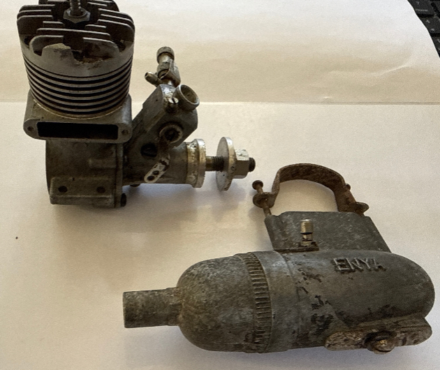 Enya 35 Model Engine with silencer Second Hand (Box 63)