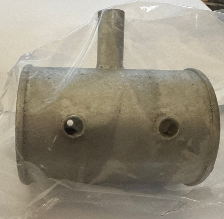 Dustbin Style Silencer - SECOND HAND (Box 62)