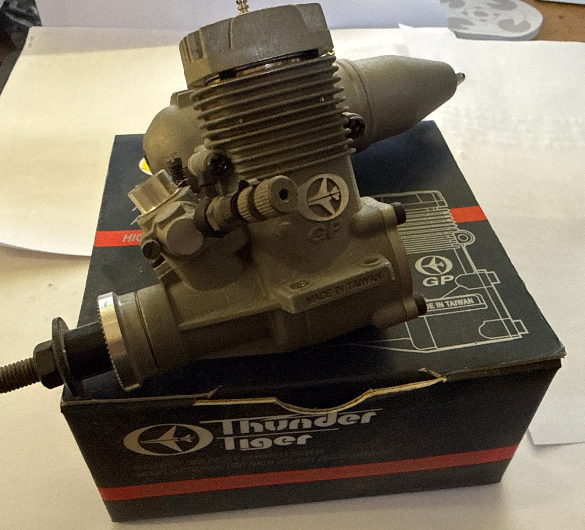 Thunder Tiger GP 42 glow Engine in box - SECOND HAND