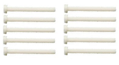 Multiplex Plastic Cheesehead Screws M6X50 x Pack of 10