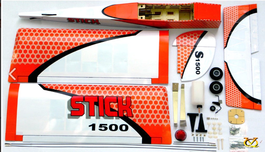 VQ Stick 1500 Sport ARF (Orange)