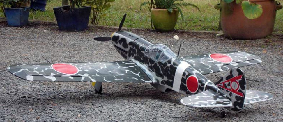 VQ Models - Kawasaki Hein Ki 61 .46 Size