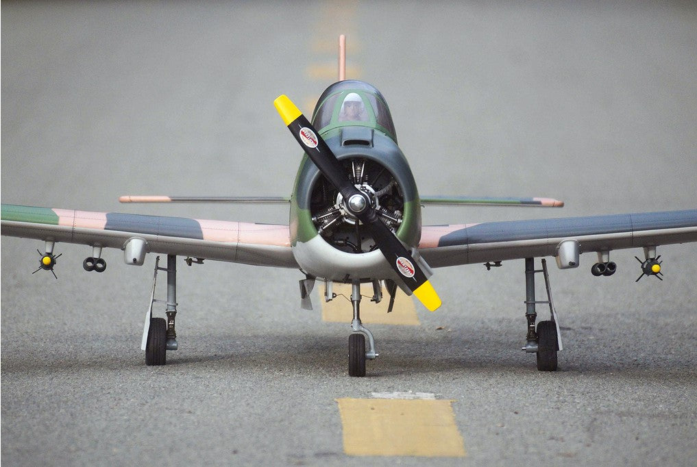 VQ T-28 Trojan Camo 69.7in Wingspan ARF