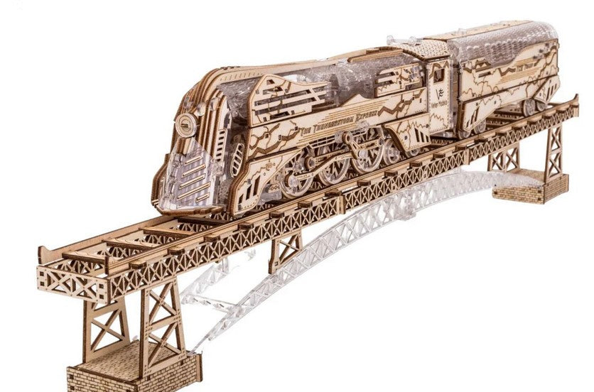 Viter Models The Thunderstorm Express kit - 3D puzzle - includes The Bridge and Track