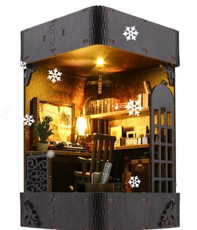 DIY DOLL HOUSE AL08-001 HOLMES DETECTIVE AGENCY KIT