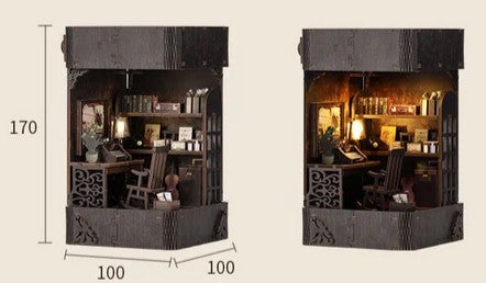 DIY DOLL HOUSE AL08-001 HOLMES DETECTIVE AGENCY KIT