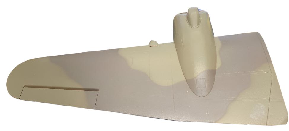 Single (Left) Wing half for Beaufighter- Foam