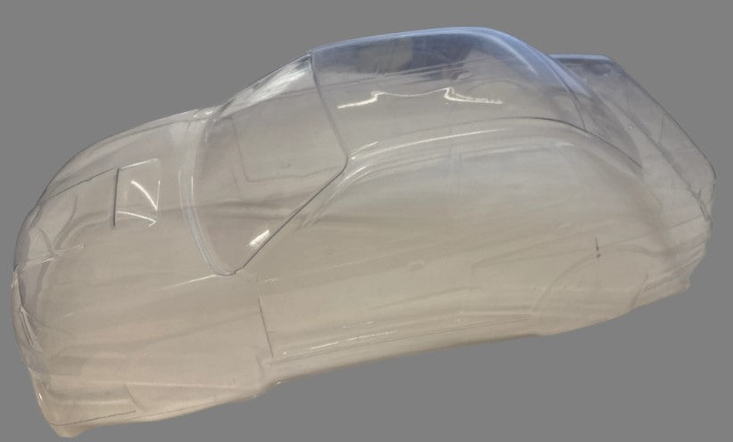 Clear SUBARU Style  Body shell - 1/10