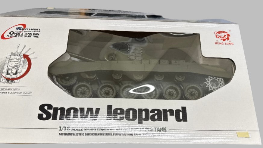 Henglong 1:16 Snow Leopard Tank - NEW IN BOX