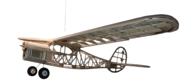 The Model Barn Buzzard Kit. A balsa and ply vintage style high wing model kit