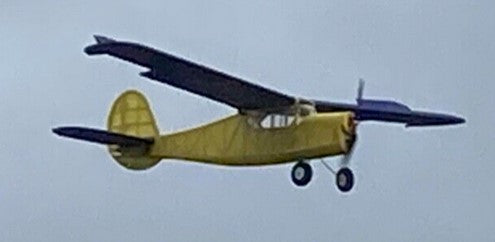 The Model Barn Buzzard Kit. A balsa and ply vintage style high wing model kit
