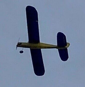 The Model Barn Buzzard Kit. A balsa and ply vintage style high wing model kit