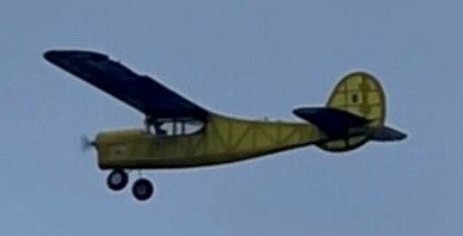The Model Barn Buzzard Kit. A balsa and ply vintage style high wing model kit