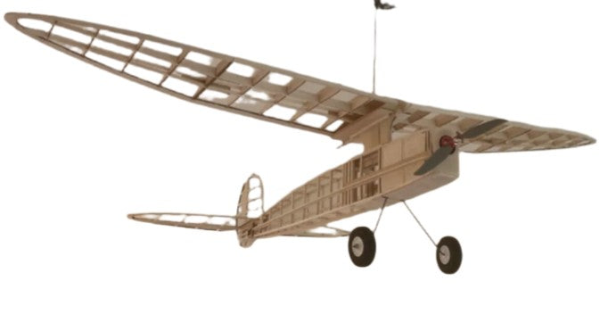 The Model Barn Slider Kit. A balsa and ply vintage style high wing model kit