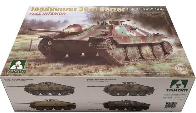 Takom 1/35 Jagdpanzer 38 (t) Hetzer (Early Production) Kit 2170X