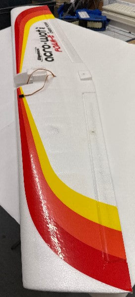 AcroWot Foam E Wing Set (With servos)-and decals (applied)