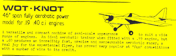 Chris Foss Wot Knot Plan Set