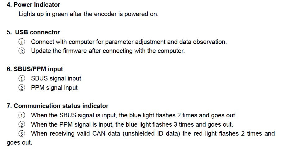 Radiolink RTC8 SBUS PPM to CAN Protocol Encoder