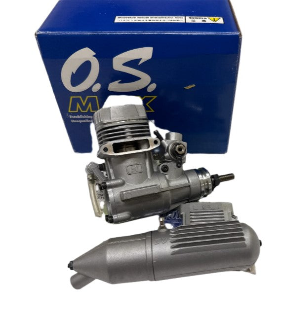 OS 50 SX Aero Engine with Silencer - SECOND HAND