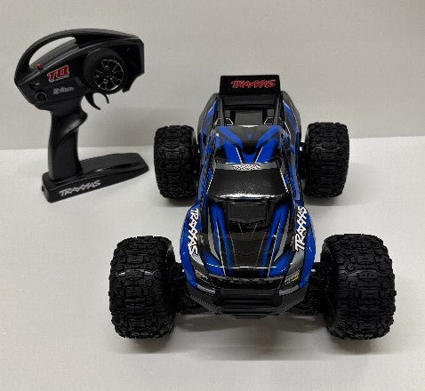 Mini Maxx BL-2S 4WD RTR Monster Truck Blue with Wing (+ TQi 2-ch BL-2s 2S LiPo USB-C Charger Clipless Body)