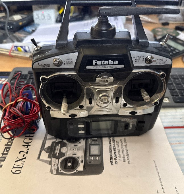 Futaba 6EX 2.4ghz Transmitter with Charger - SECOND HAND