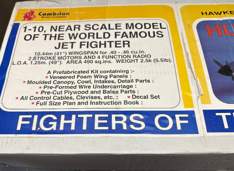 Cambrian Hawker Hunter Kit - NEW - SECOND HAND