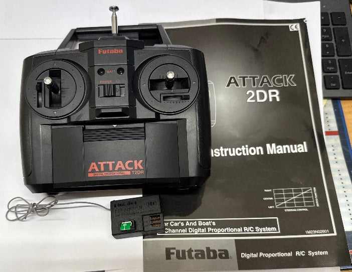 Futaba  Attack T2DR 2 Channel 40mhz AM Tx/Rx Combo - NEW - UNBOXED