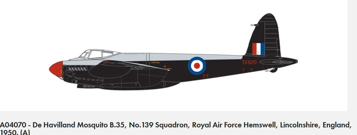 Airfix 1/72 De Havilland Mosquito B.XVI/B.35/TT35 Kit A04070