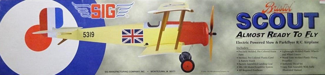 Sig Bristol Scout Foam Kit - SECOND HAND - NEW IN BOX