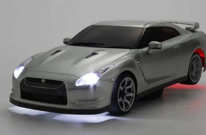 Kyosho First Mini-Z 1:28 Nissan GT-R R35 Silver Ready to Go