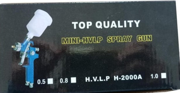 Mini Spray Gun 125CC Cup Paint Sprayer - 0.8mm/1.0mm Spray Paint Nozzle