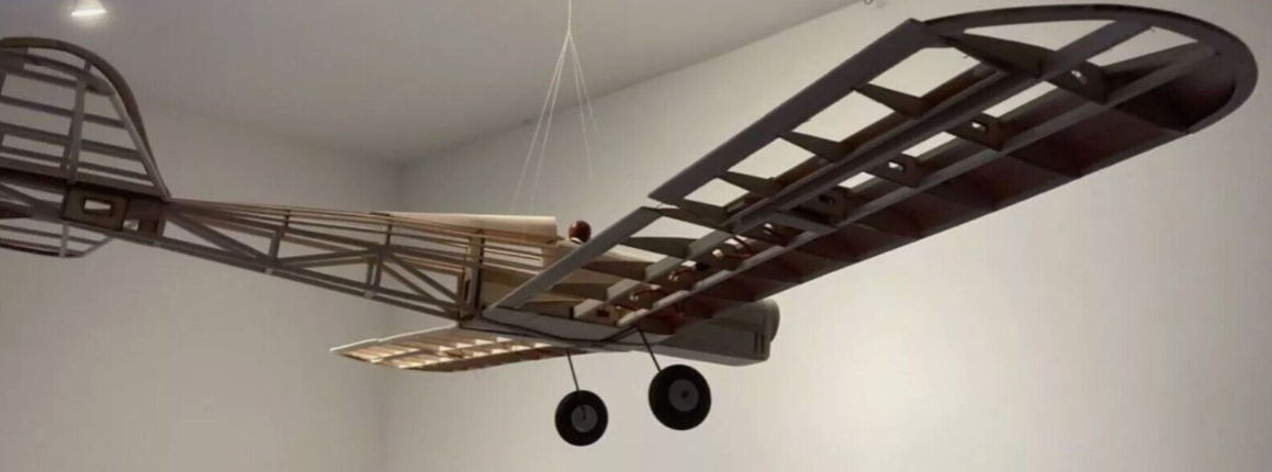 The Model Barn Astro Boy Kit. A balsa and ply vintage style model kit