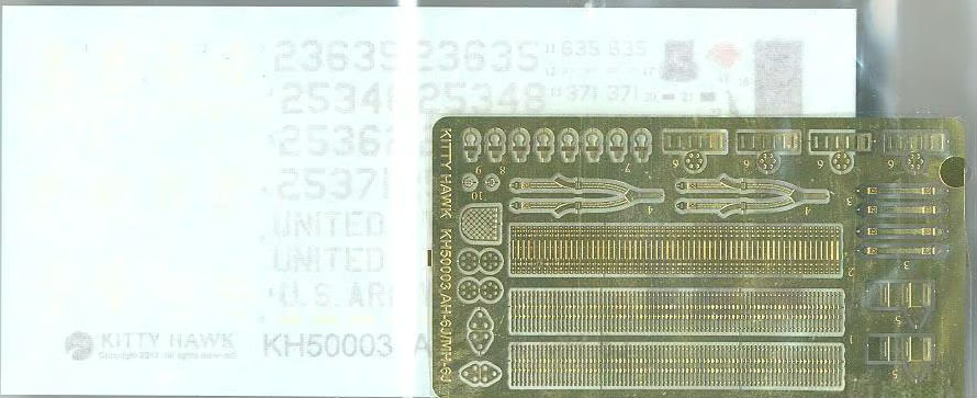 Kitty Hawk 1/35 AH-6J/MH-6J Little Bird with 6 3d Printed Figures Model Kit KH50004