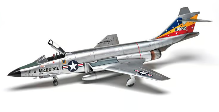 Kitty Hawk 1/48 F-101 A/C Voodoo Model Kit KH80115