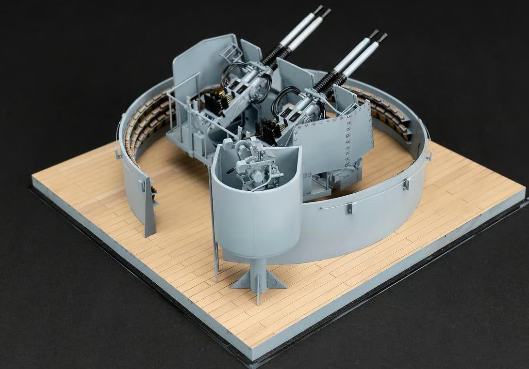 Zimi Models 1/35 US Navy 40mm Quadruple Bofors Model Kit ZM53001