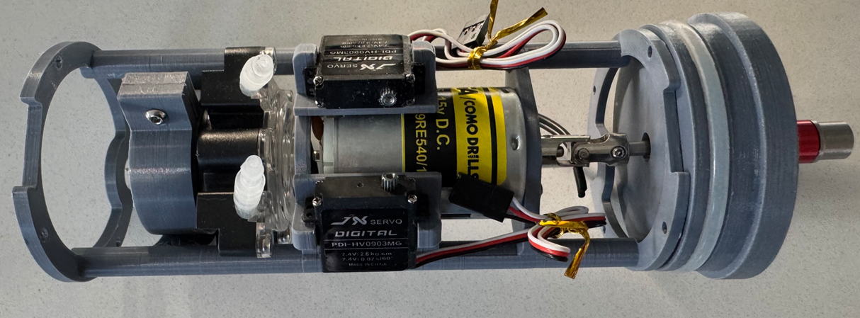 Submarine Ballast Tank 3D Printed internals (Semi-Kit) BT01